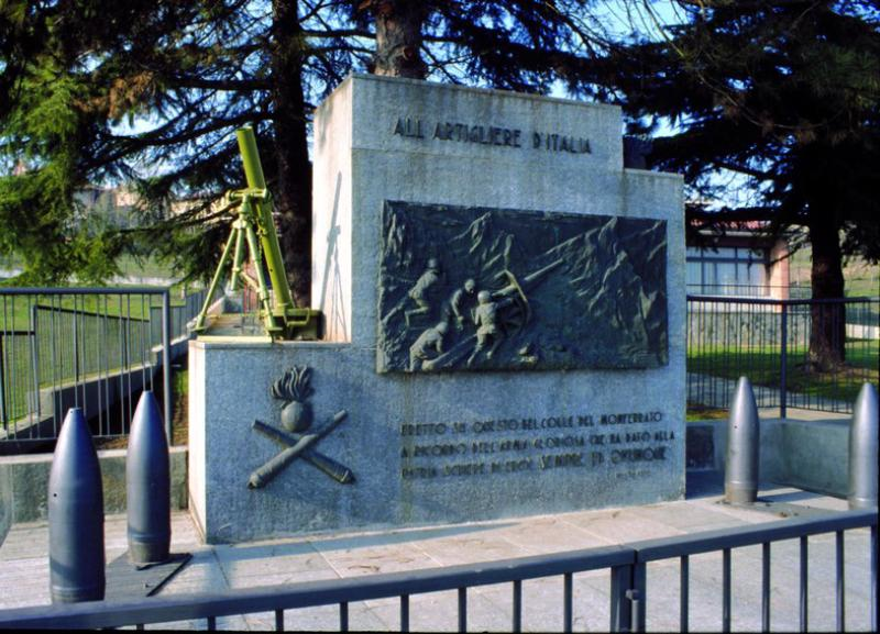 Il Monumento all'Artigliere d'Italia